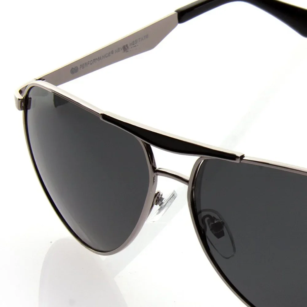 Silver and Black Sunglasses